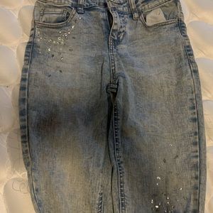 Saleing vanilla star jeans with diomands and studs